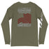 A Hero Is Someone Who Has Given His Life To Something Bigger Than Oneself Unisex Long Sleeve Tee (Back Design) - Mainstream Freedom